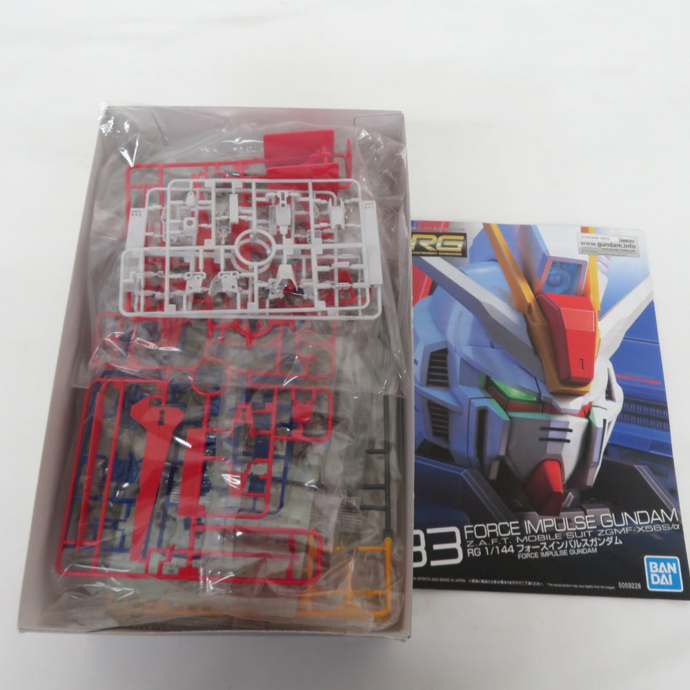 RG 機動戦士ガンダムSEED DESTINY フォースインパルスガンダム 1/144スケール 未組立 BANDAI バンダイ プラモデル 美品