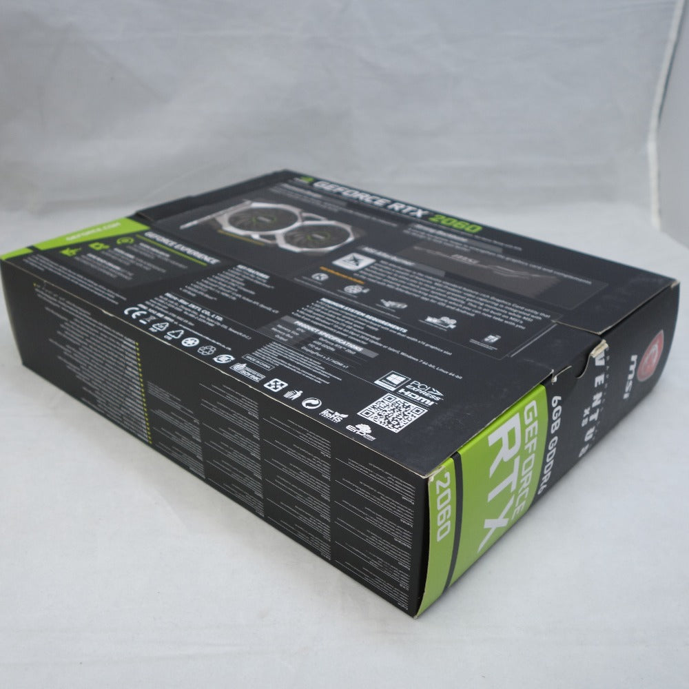 MSI (エムエスアイ) グラフィックボード GeForce RTX 2060 VENTUS XS 6G OC デュアルファン