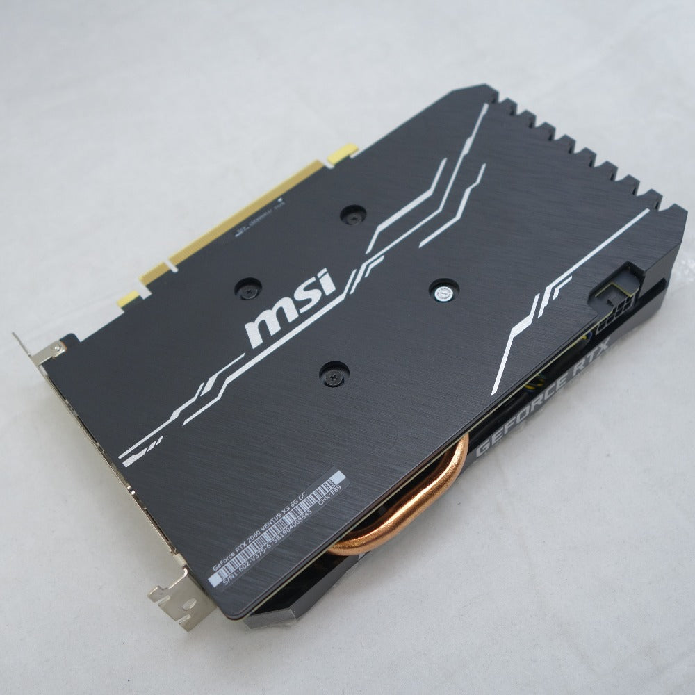 MSI (エムエスアイ) グラフィックボード GeForce RTX 2060 VENTUS XS 6G OC デュアルファン