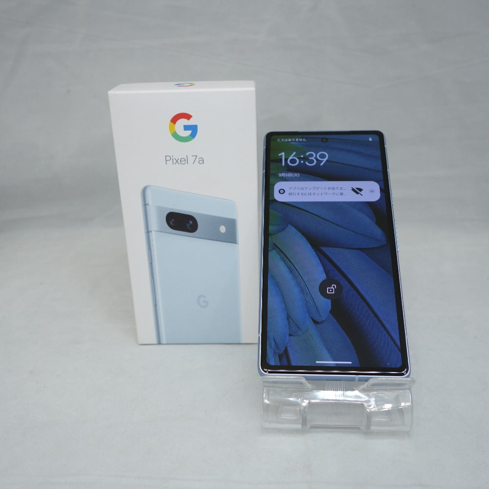 SoftBank版] Androidスマホ Google Pixel 7a 128GB Sea シー 利用制限 