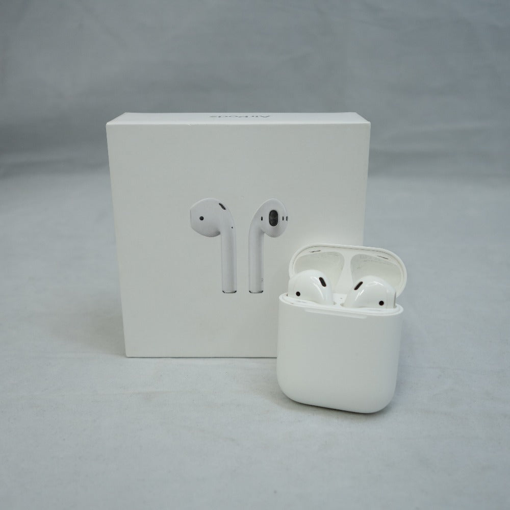 ジャンク品 Apple AirPods (エアポッズ) 第1世代 エアポッズ ワイヤレスイヤホン MMEF2J/A
