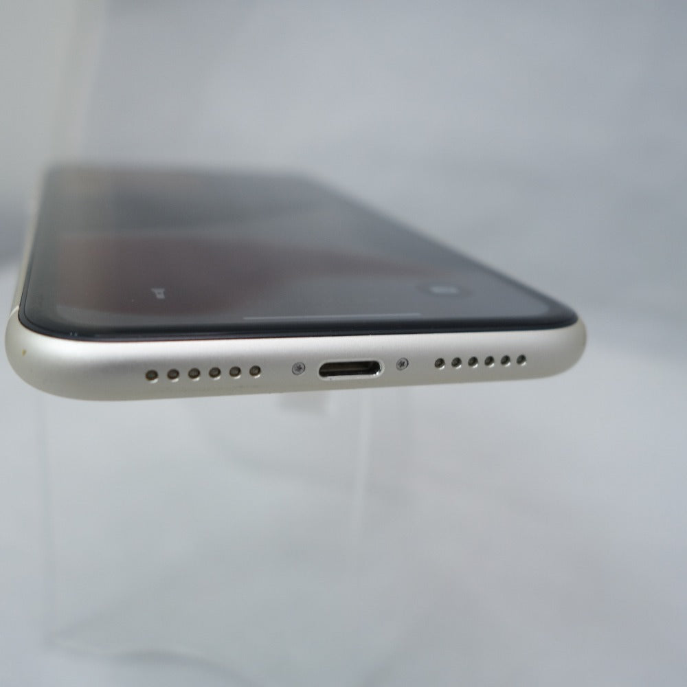 [au版] Apple iPhone 11 (アイフォン イレブン)64GB ホワイト 利用制限〇 SIMロックあり MWLU2J/A