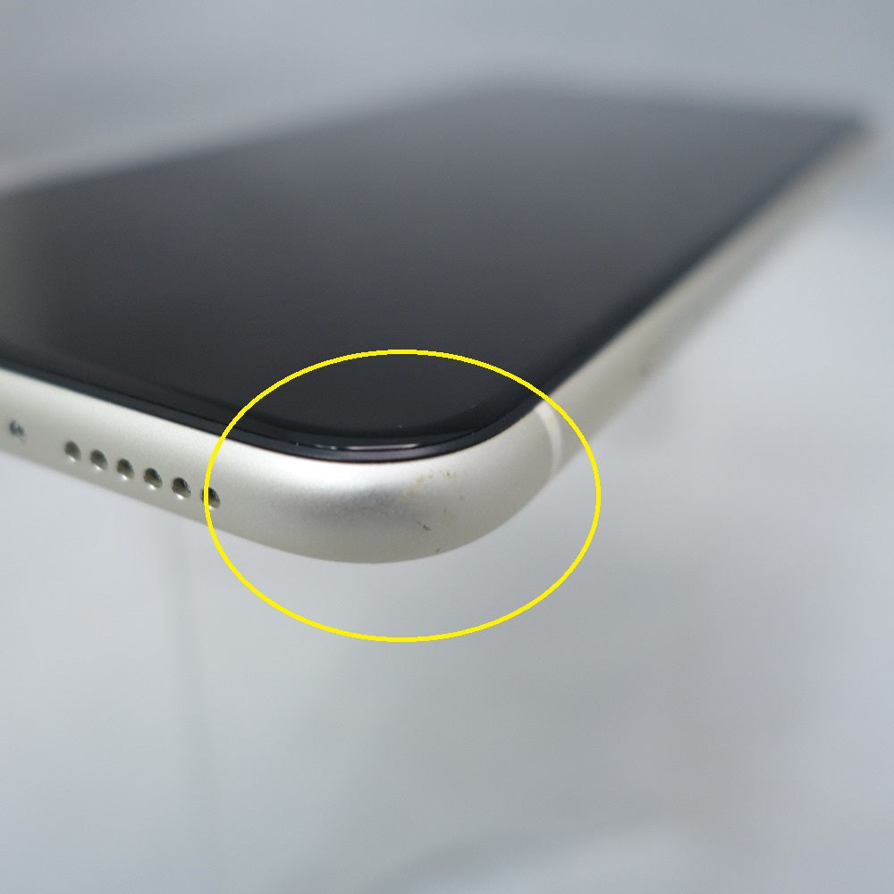 [au版] Apple iPhone 11 (アイフォン イレブン)64GB ホワイト 利用制限〇 SIMロックあり MWLU2J/A