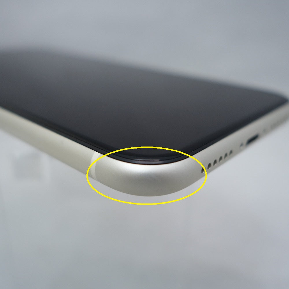 [au版] Apple iPhone 11 (アイフォン イレブン)64GB ホワイト 利用制限〇 SIMロックあり MWLU2J/A