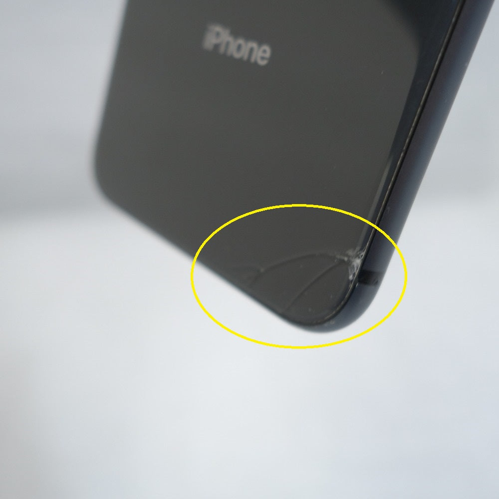 ジャンク品 [au版] Apple iPhone 8 (アイフォン エイト) 64GB スペースグレイ 利用制限〇 SIMロックあり 本体のみ MQ782J/A ジャンク