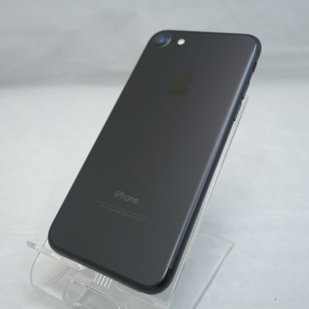 ジャンク品 [SoftBank版] Apple iPhone 7 (アイフォン セブン) 128GB ブラック 利用制限〇 SIMロックなし 本体のみ  MNCK2J/A ジャンク