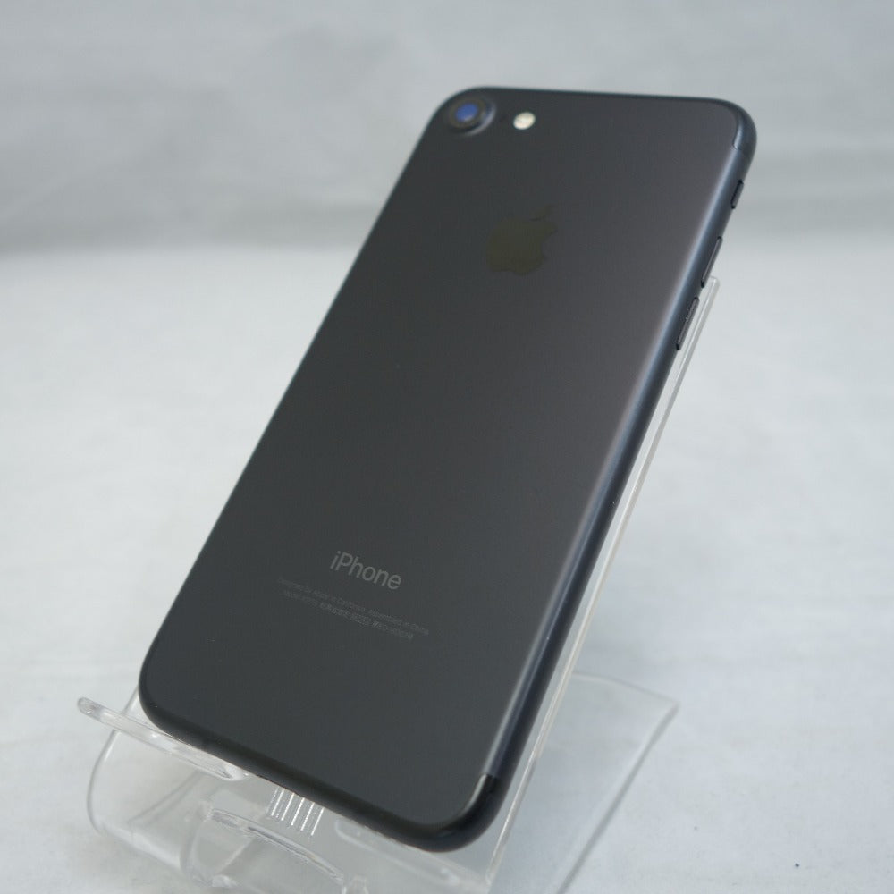 ジャンク品 [SoftBank版] Apple iPhone 7 (アイフォン セブン) 128GB ブラック 利用制限〇 SIMロックなし 本体のみ MNCK2J/A ジャンク