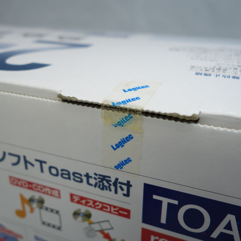 Logitec ロジテック DVDドライブ DVD±R 24X for Mac 24倍速 USB FireWire800 LDR-MA24FU2/WM 未使用品