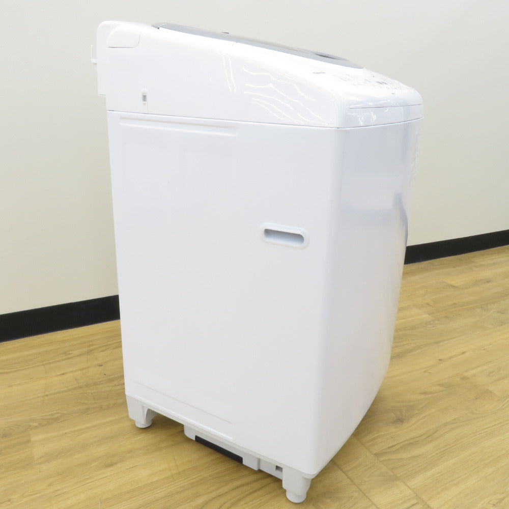 TOSHIBA ZABOON 全自動洗濯機 8.0kg AW-8VM1 2021年製 グランホワイト 