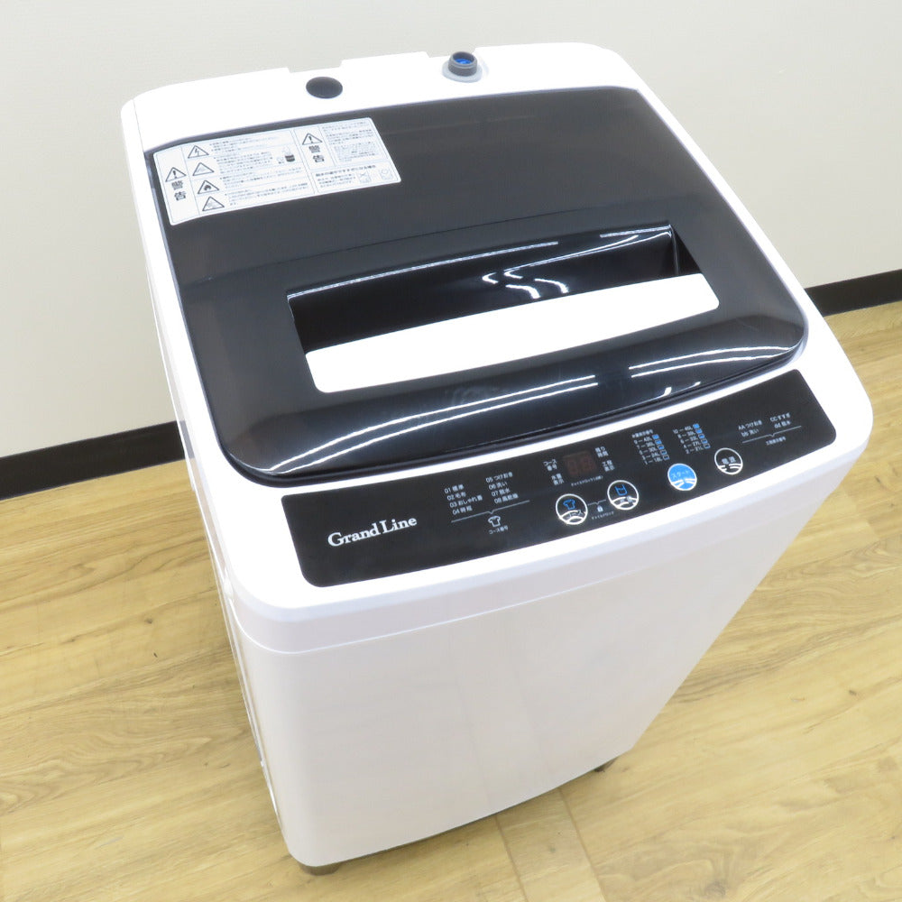 A-Stage エーステージ（家電） 全自動電気洗濯機 AS-WM50WT-100 5.0kg 2021年製 ホワイト簡易乾燥機能付 一人暮らし 洗浄・除菌済み