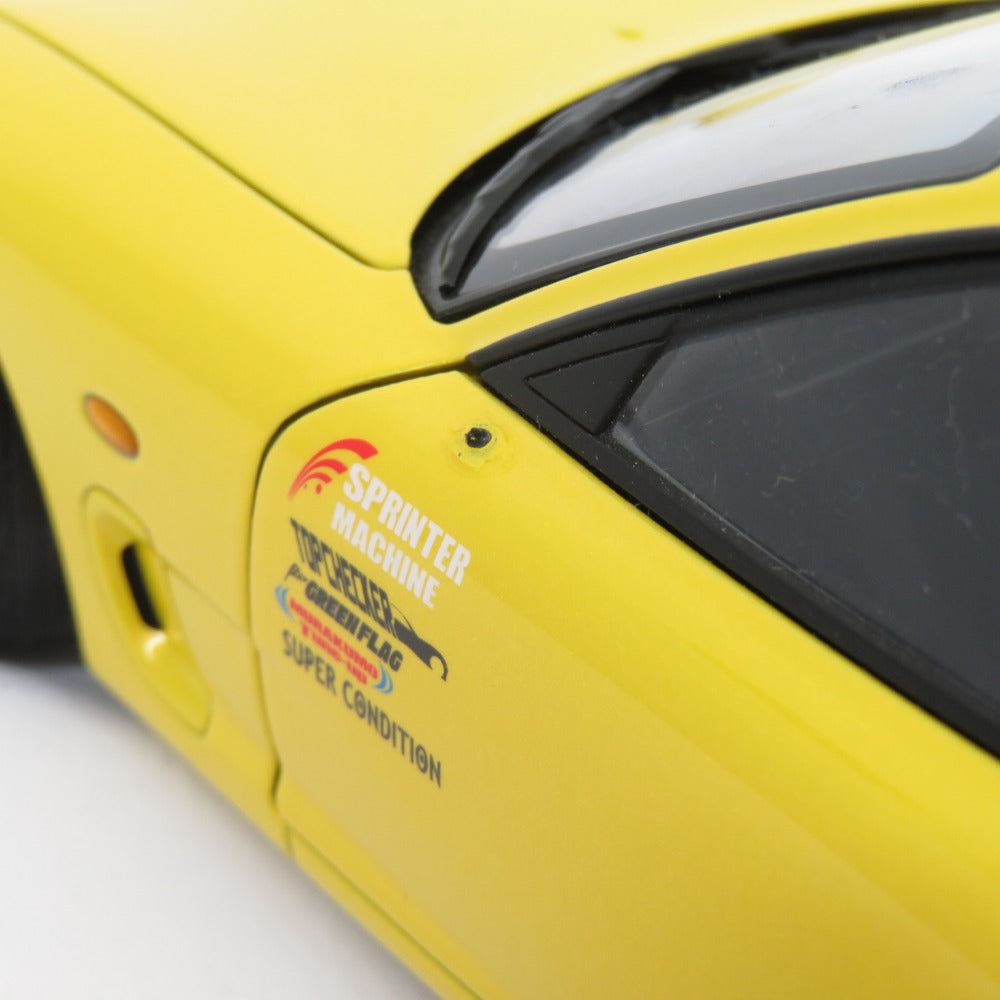 1/18 新劇場版 頭文字D 覚醒 Mazda RX-7 マツダアンフィニ 高橋啓介 破損あり 本体のみ AUTOart オートアート 模型