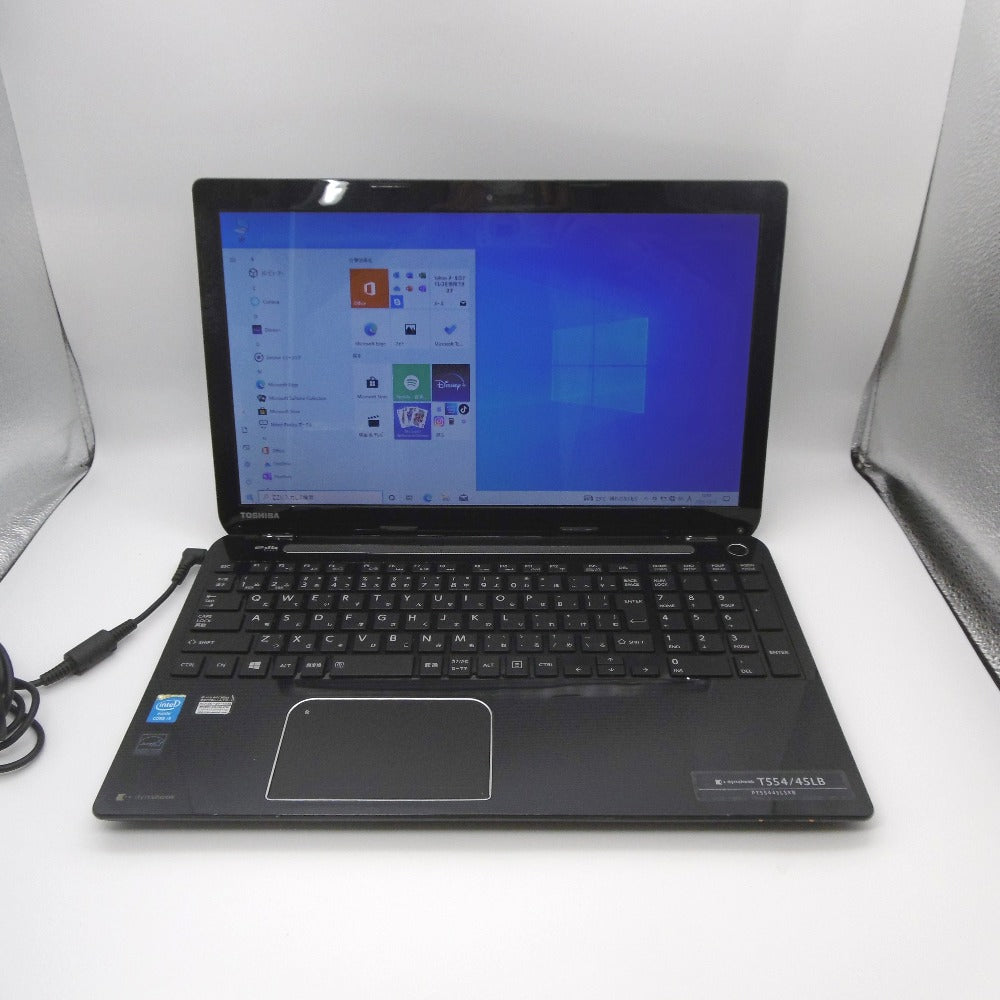 dynabook T (ダイナブック ティー) ノートパソコン 東芝 dynabook T554 T554/45LB Core i3-4005U  1.70GHz/メモリ4GB/HDD320GB Windows 10 Home 64bit