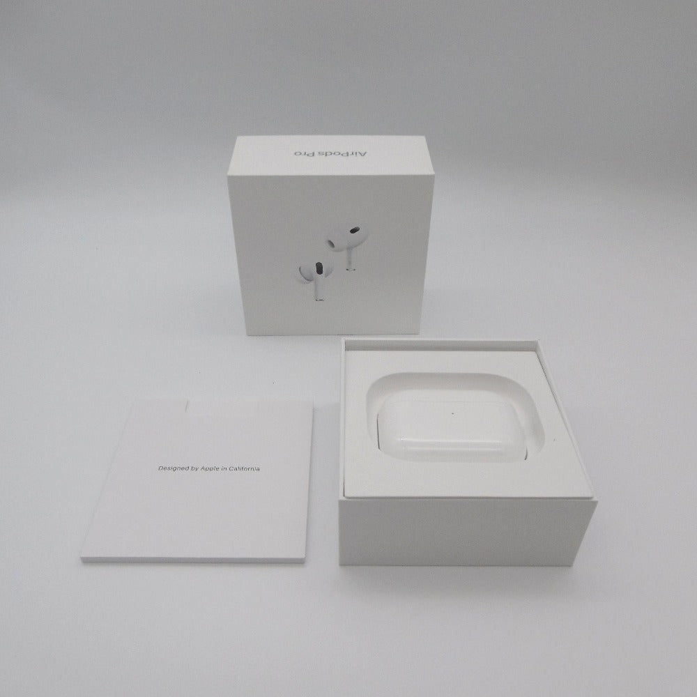 Apple AirPods (エアポッズ) オーディオ機器 Apple AirPods Pro 第2世代 MQD83J/A 美品