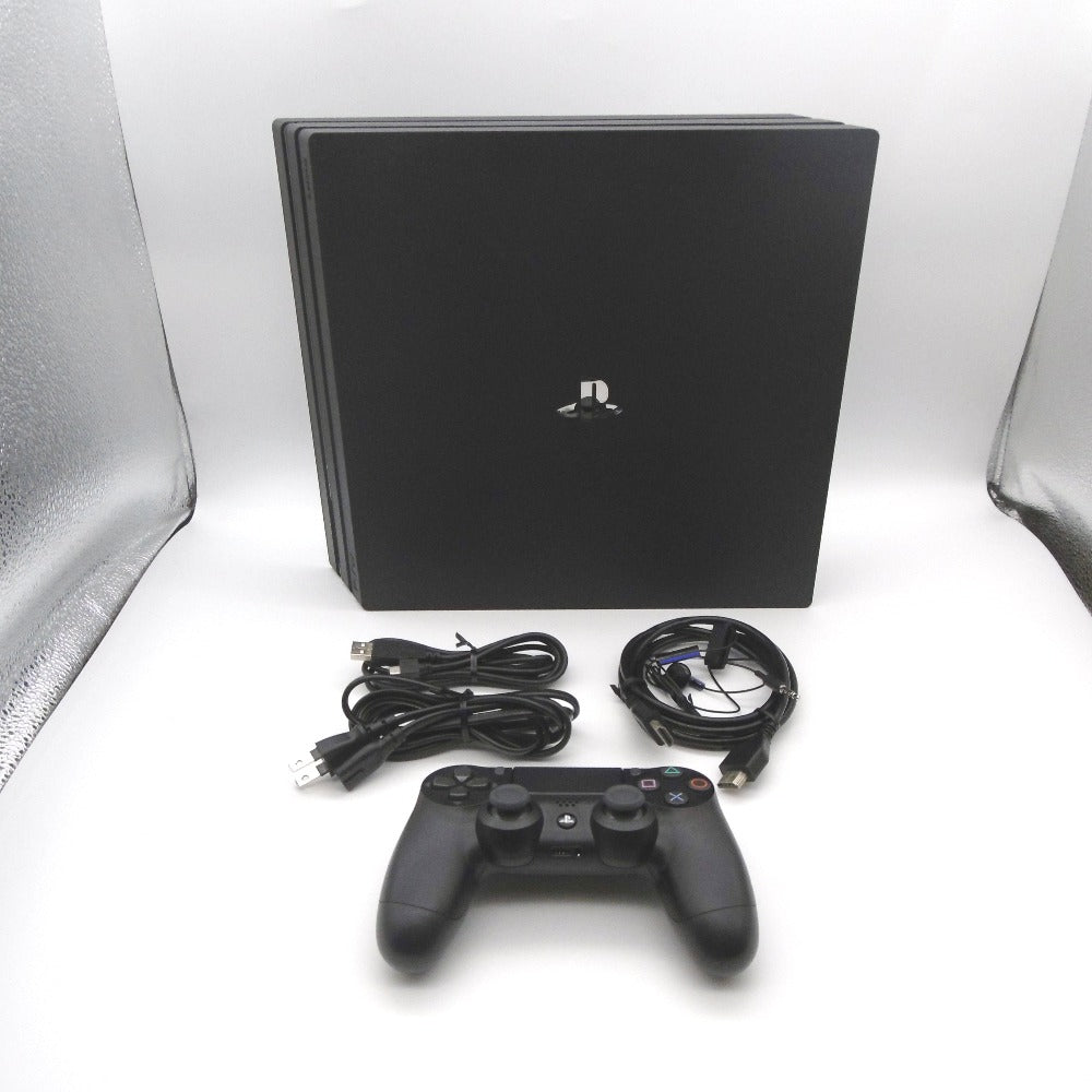 PlayStation (ソニー プレイステーション) ゲームハード SONY PlayStation 4 Pro 1TB ジェットブラック  CUH-7200BB01 PS4 Pro 動作品