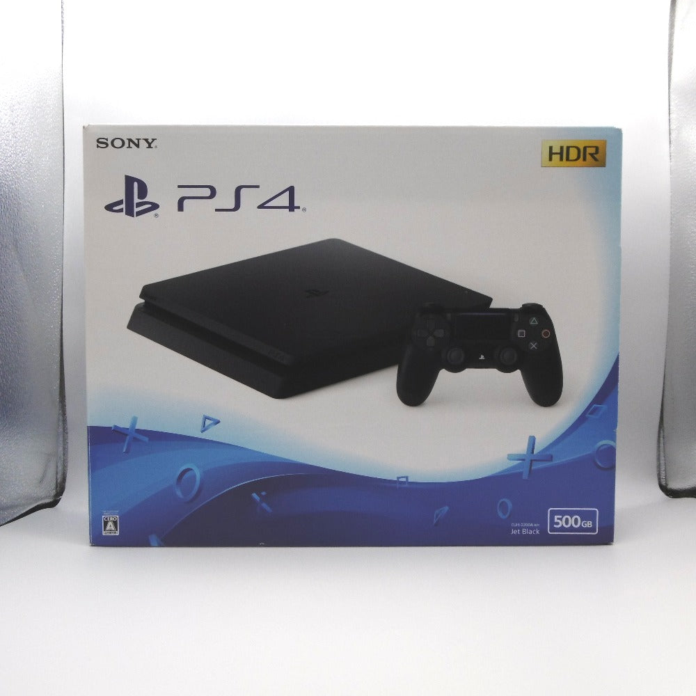 PlayStation (ソニー プレイステーション) ゲームハード SONY PlayStation4 ジェット・ブラック 500GB CUH-2200AB01 PS4 動作品