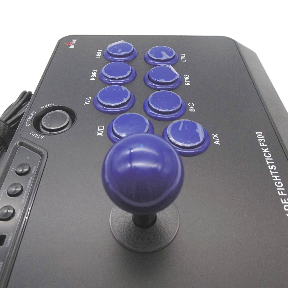 ゲーム周辺機器 MAYFLASH ARCADE FIGHTING STICK F300 rev1.2 アーケードスティック 動作未確認 ジャンク品扱い ジャンク