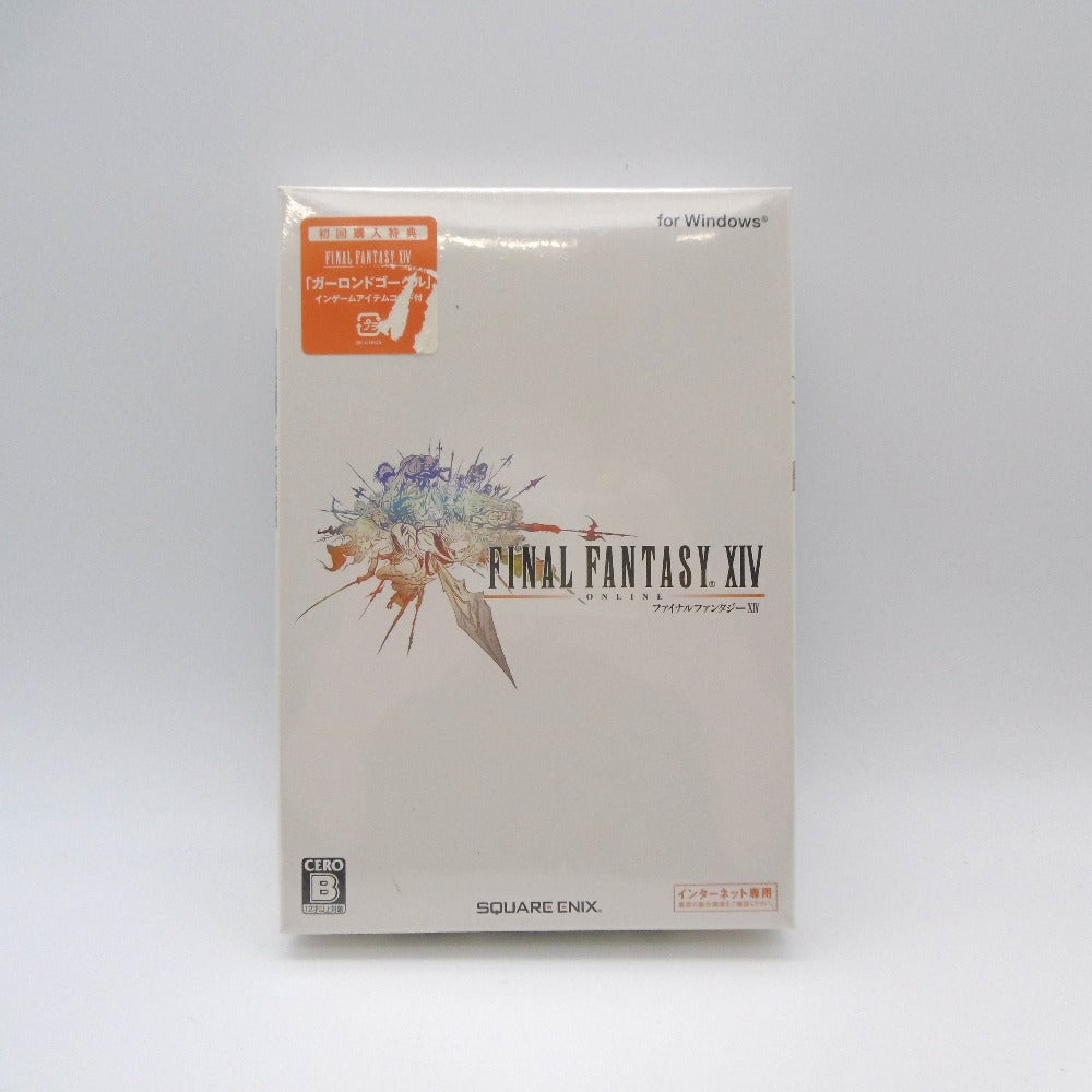 SQUARE ENIX (スクウェア エニックス) ゲームソフト 未開封 FINAL FANTASY XIV/ファイナルファンタジー14 Windows版 初回購入特典付 ジャンク扱い ジャンク
