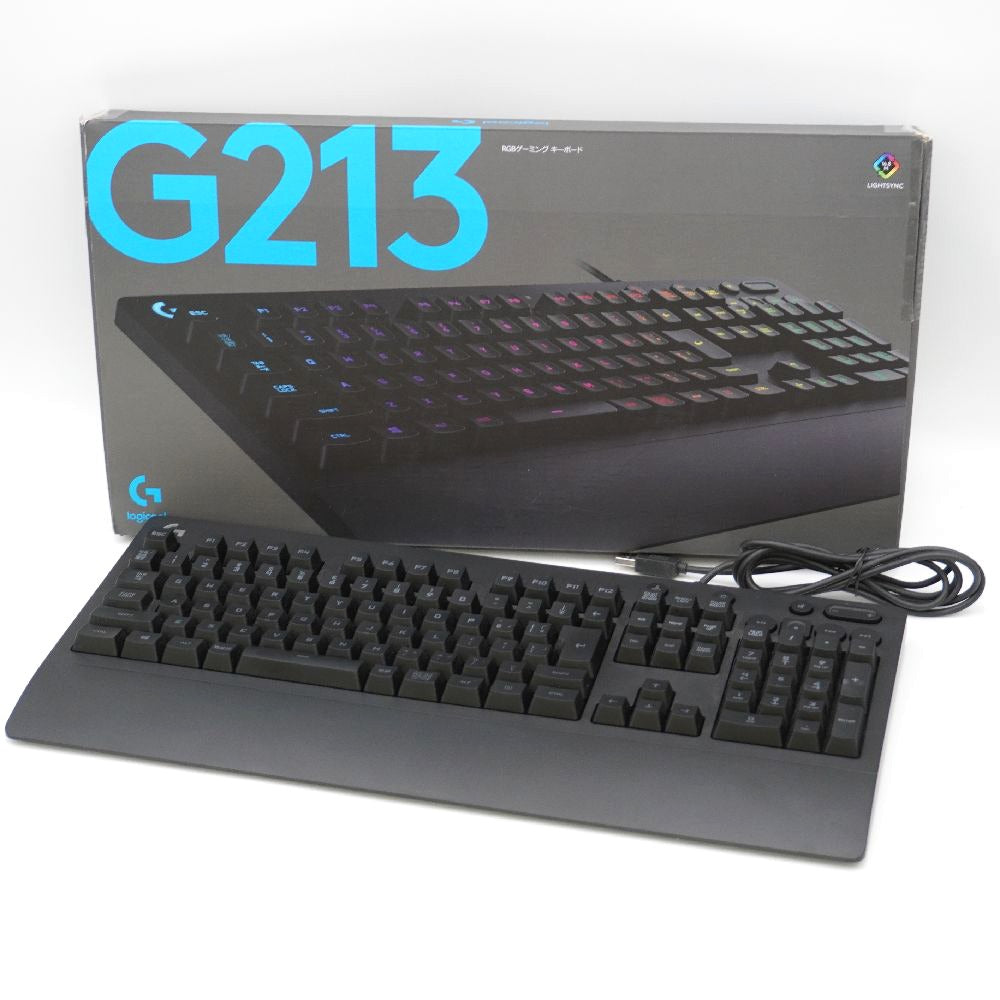 RGB Gaming Keyboard G213r LogicoolG ロジクールジー ゲーミングキーボードG213R ゲーム周辺機器