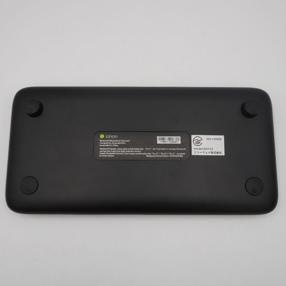 Lofree タイプライター風メカニカルキーボード Bluetooth Keyboard（キーキャップ付き） ゲーム周辺機器 美品
