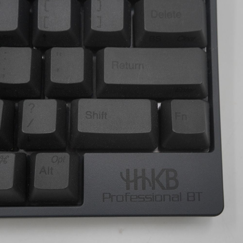 PFU ピーエフユー HHKB Professional BT 英語配列／墨 Happy Hacking Keyboard PD-KB600B  ｜コンプオフ プラス – コンプオフプラス 公式ショップ