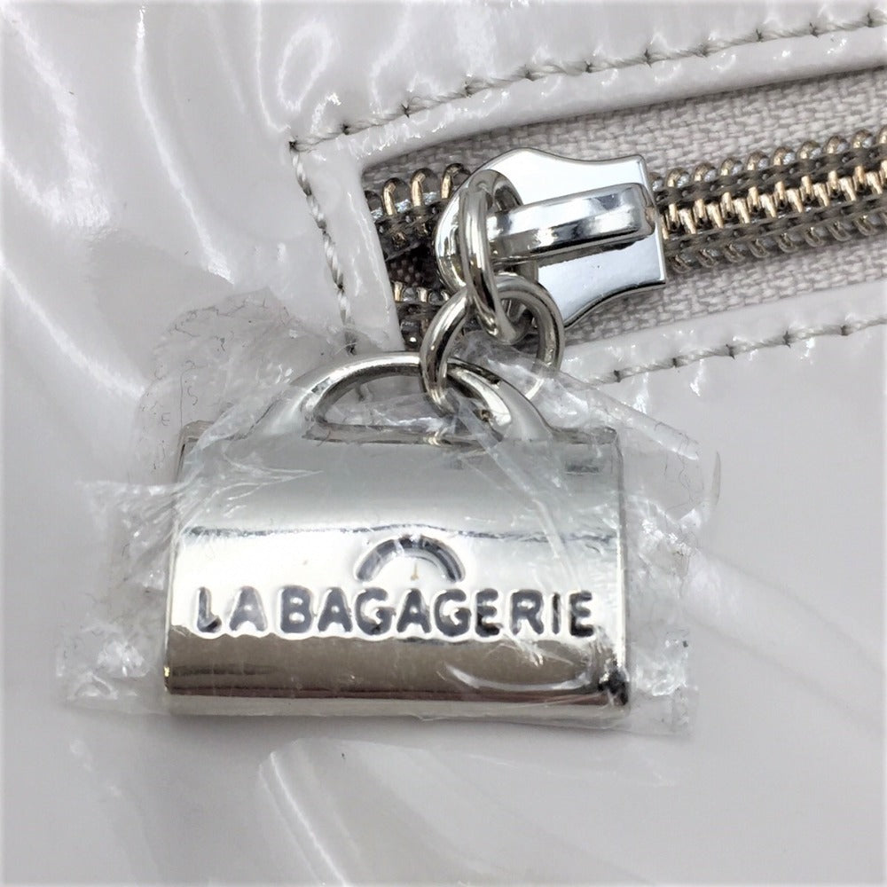 LA BAGAGERIE (ラ・バガジェリー) ショルダーバッグ LA BAGAGERIE ショルダーバッグ プリュイ M アイボリー B01-0-06