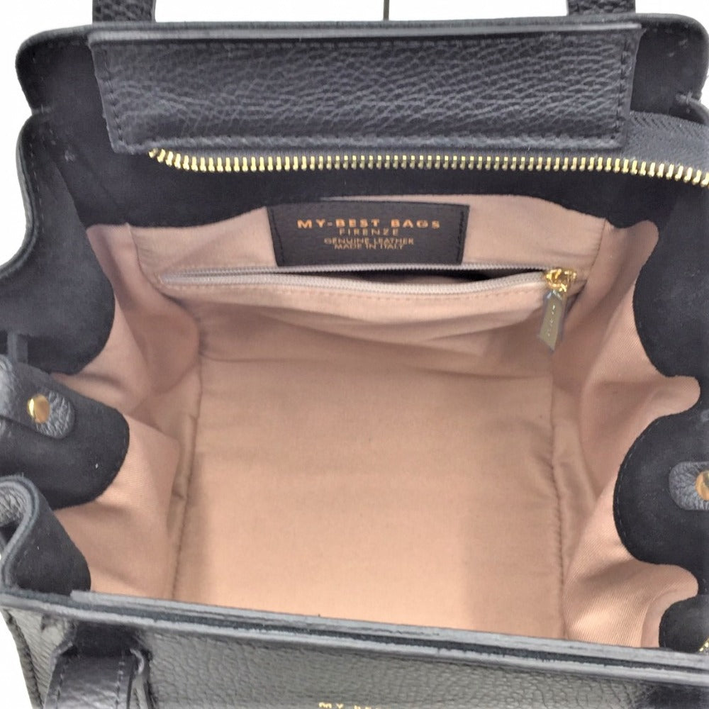 MY-BEST BAGS ハンドバッグ ブラック 2way 45699041HP｜コンプオフ