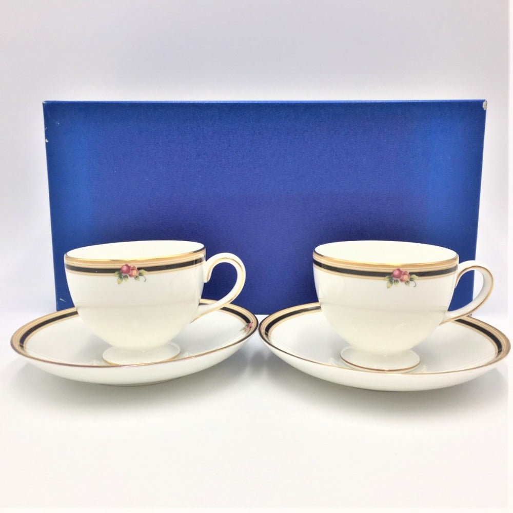 WEDGWOOD (ウエッジウッド) 食器 WEDGWOOD クリオ カップ＆ソーサーペアセット 旧刻印 廃盤品 未使用品