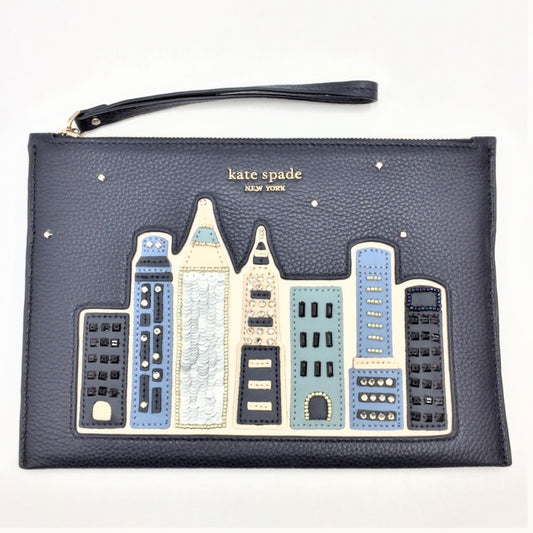 Kate Spade (ケイトスペード) ポーチ kate spade　オンパーパス　スカイライン　ポーチ　ネイビー　K7501