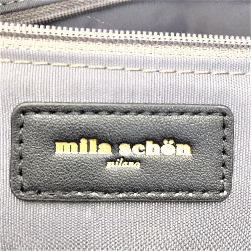 mila schon (ミラショーン) ボストンバッグ mila schon アウローラ ボストンバッグ 2wayトートバッグ グレー MSL313