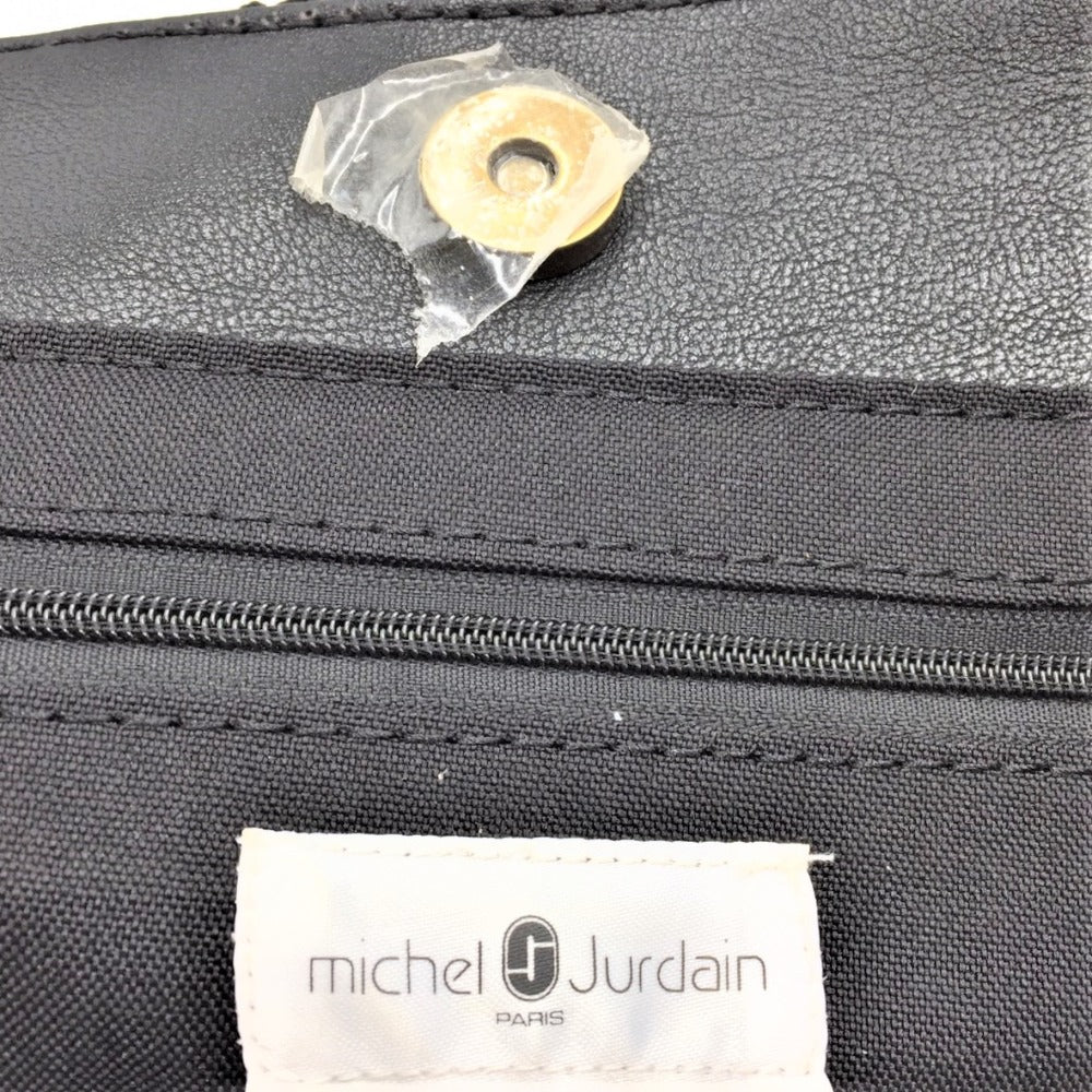 トートバッグ michel jurdain トートバッグ シルバー MJ-1015SB 美品