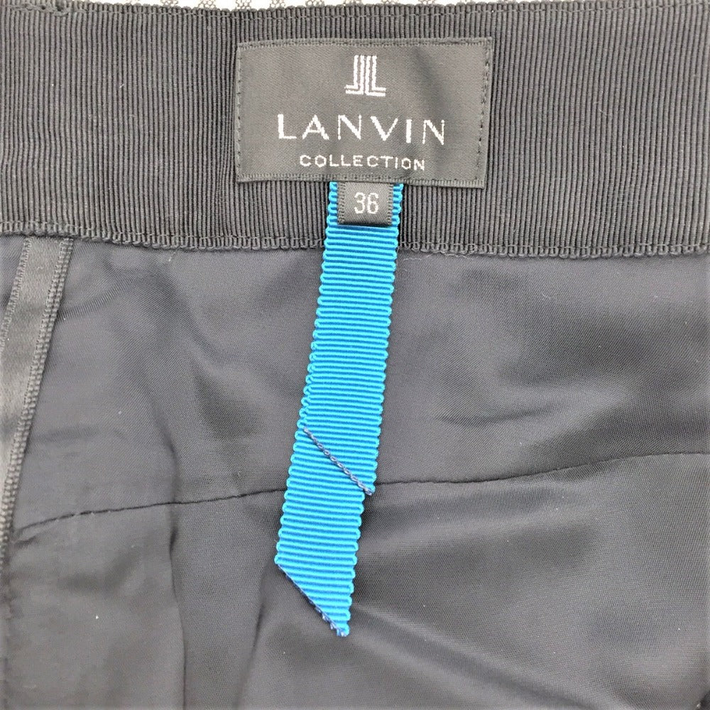 LANVIN COLLECTION (ランバン コレクション) パンツ LANVIN COLLECTION テーパードパンツ スラックス チェック柄 36 S 2402471 美品