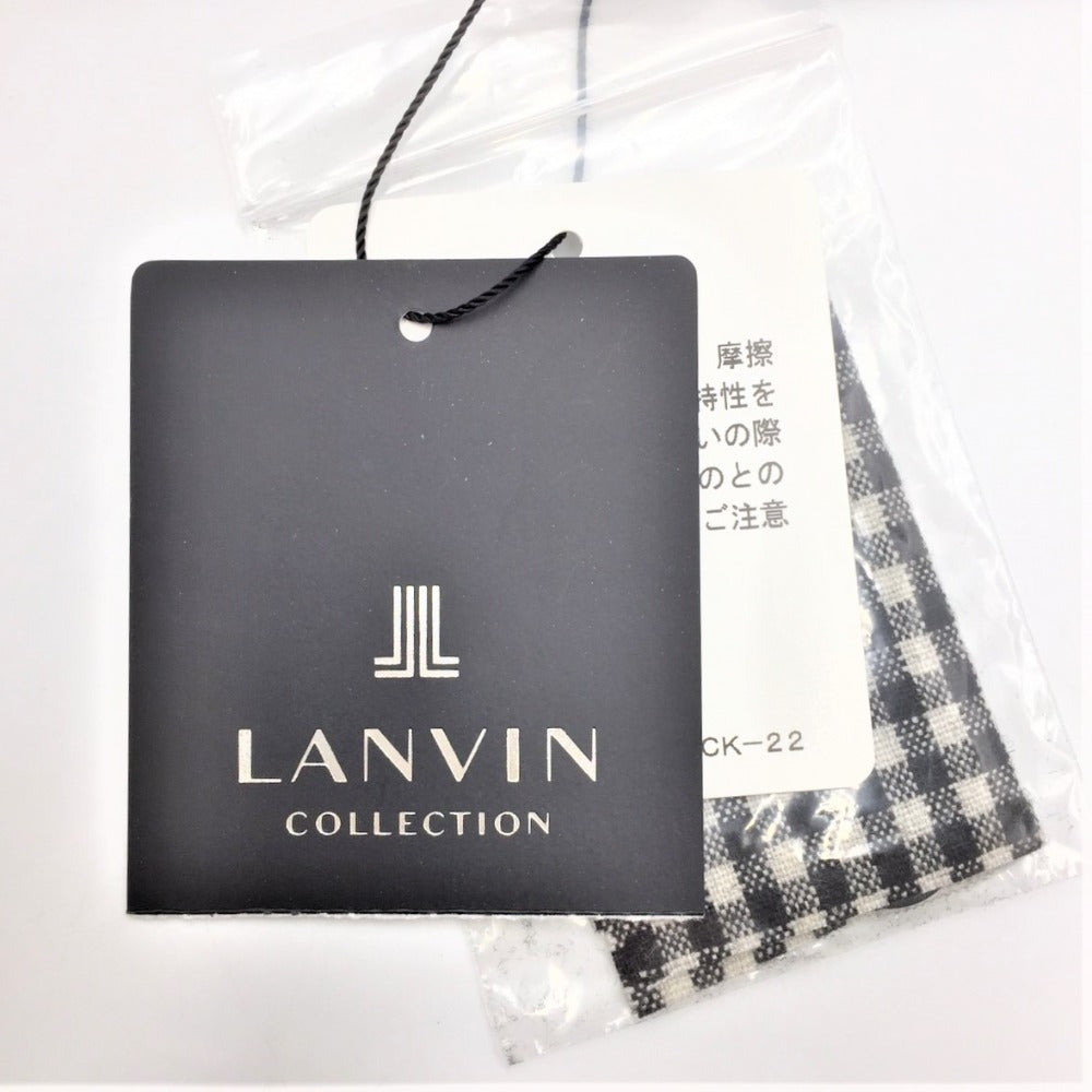 LANVIN COLLECTION (ランバン コレクション) パンツ LANVIN COLLECTION テーパードパンツ スラックス チェック柄 36 S 2402471 美品