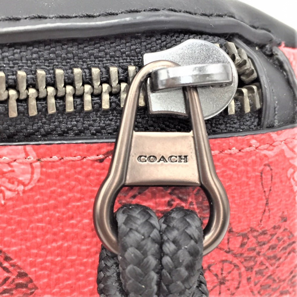 COACH COACH ウォーレンホース＆キャリッジ プリント ミニボディバッグ 