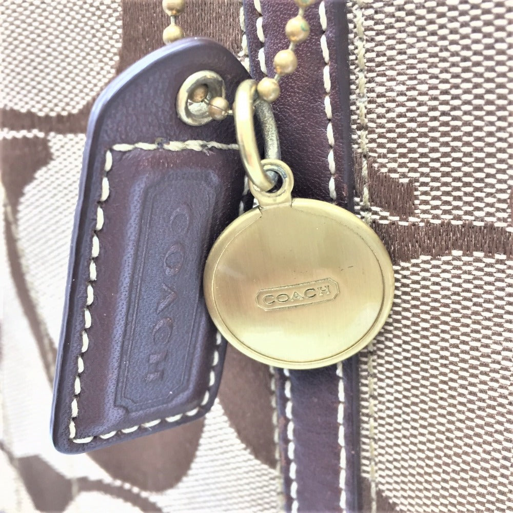 COACH (コーチ) トートバッグ COACH シグネチャー トートバッグ ブラウン F11098