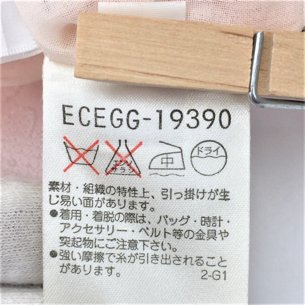 courreges courreges クレージュ 半そでワンピース ピンク 9AR EOEGG