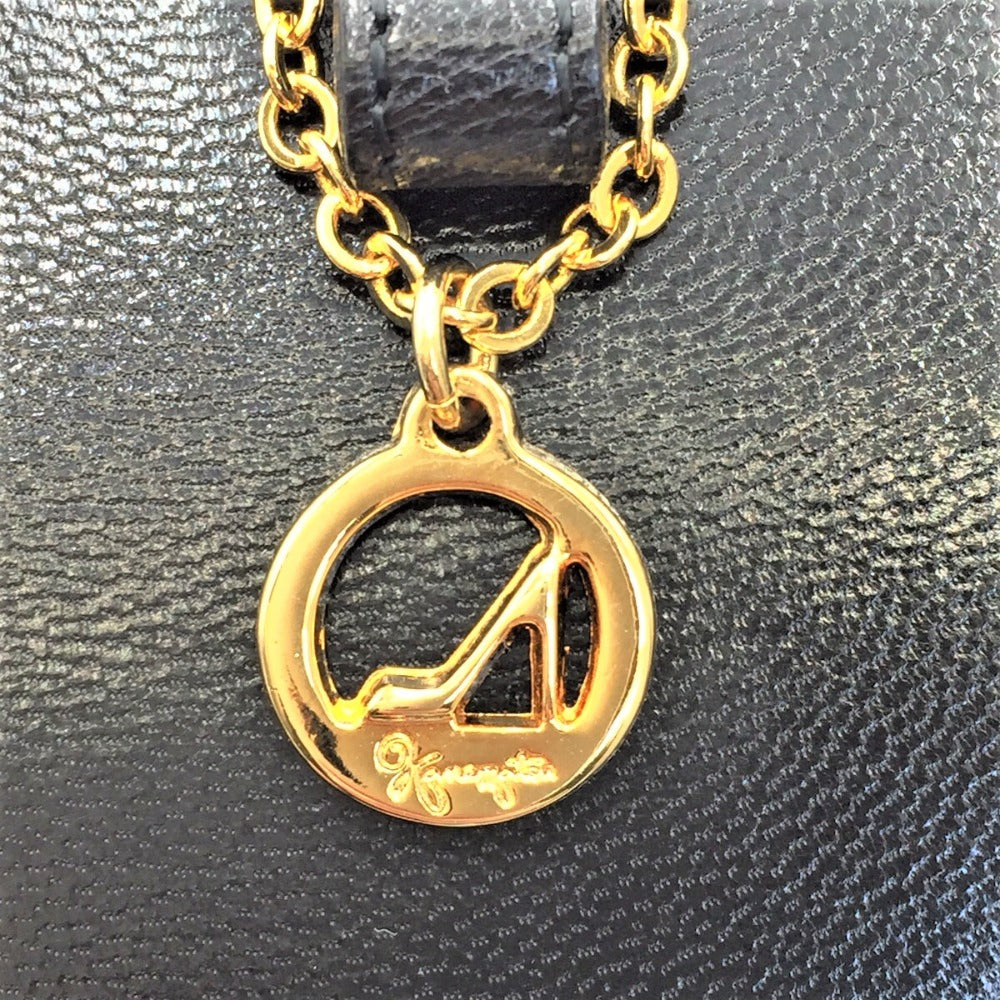 KANEMATSU (銀座かねまつ) ハンドバッグ GINZA Kanematsu フォーマルハンドバッグ ブラック 縦型タイプ 美品