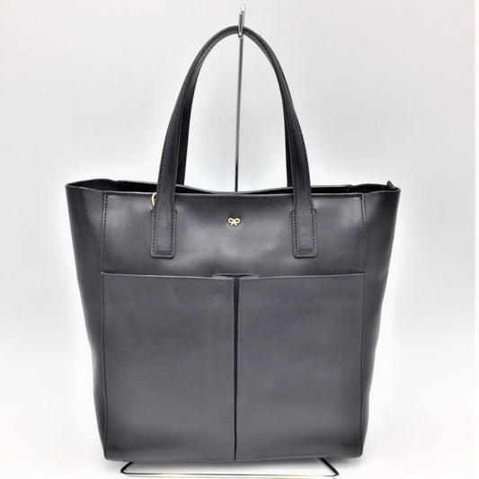 Anya Hindmarch アニヤ・ハインドマーチ Nevis Mini　ネイビス ミニ　トートバッグ　ブラック 美品