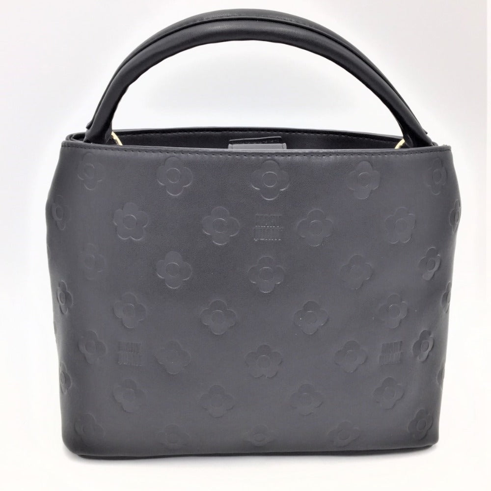 MARY QUANT マリークヮント ハンドバッグ レザーバケットハンドバッグ 