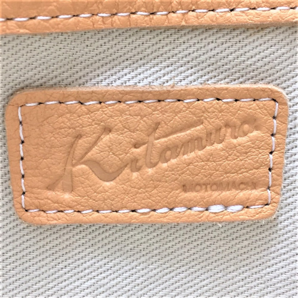 Kitamura Kitamura トートバッグ ハンドバッグ オレンジ
