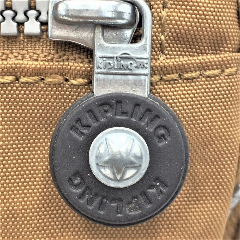 Kipling (キプリング) リュック・デイパック kiplingキプリング　フロントポケット付きリュック　ブラウン　K15016-17V 美品