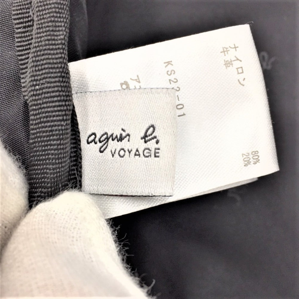agnes b. VOYAGE (アニエス ベー ボヤージュ) リュック・デイパック agnes b. アニエスベー ボヤージュ　バックパック　リュック　ブラック 美品