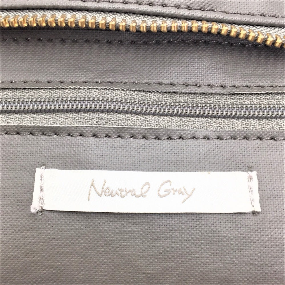 Neutral Gray (ニュートラルグレイ) トートバッグ Neutral Gray　ジェーンⅡ 2wayトートバッグ　S　グレー　6814-741-22 6814-741-22 未使用品
