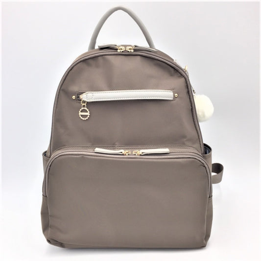 Kanana project (カナナプロジェクト) リュック・デイパック Kanana Project　リュックサック　エブリーリュック　背面ポケット付き　大　グレージュ　31662 美品