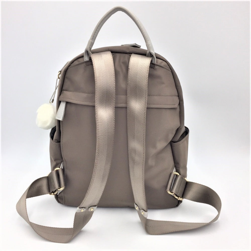 Kanana project (カナナプロジェクト) リュック・デイパック Kanana Project　リュックサック　エブリーリュック　背面ポケット付き　大　グレージュ　31662 美品