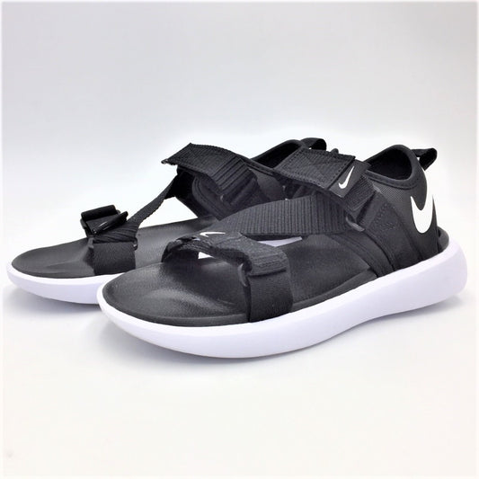NIKE ナイキ サンダル ビスタ サンダル　ストラップ ベルクロ　DJ6607-001　ブラック×ホワイト　US7　24.0cm 美品