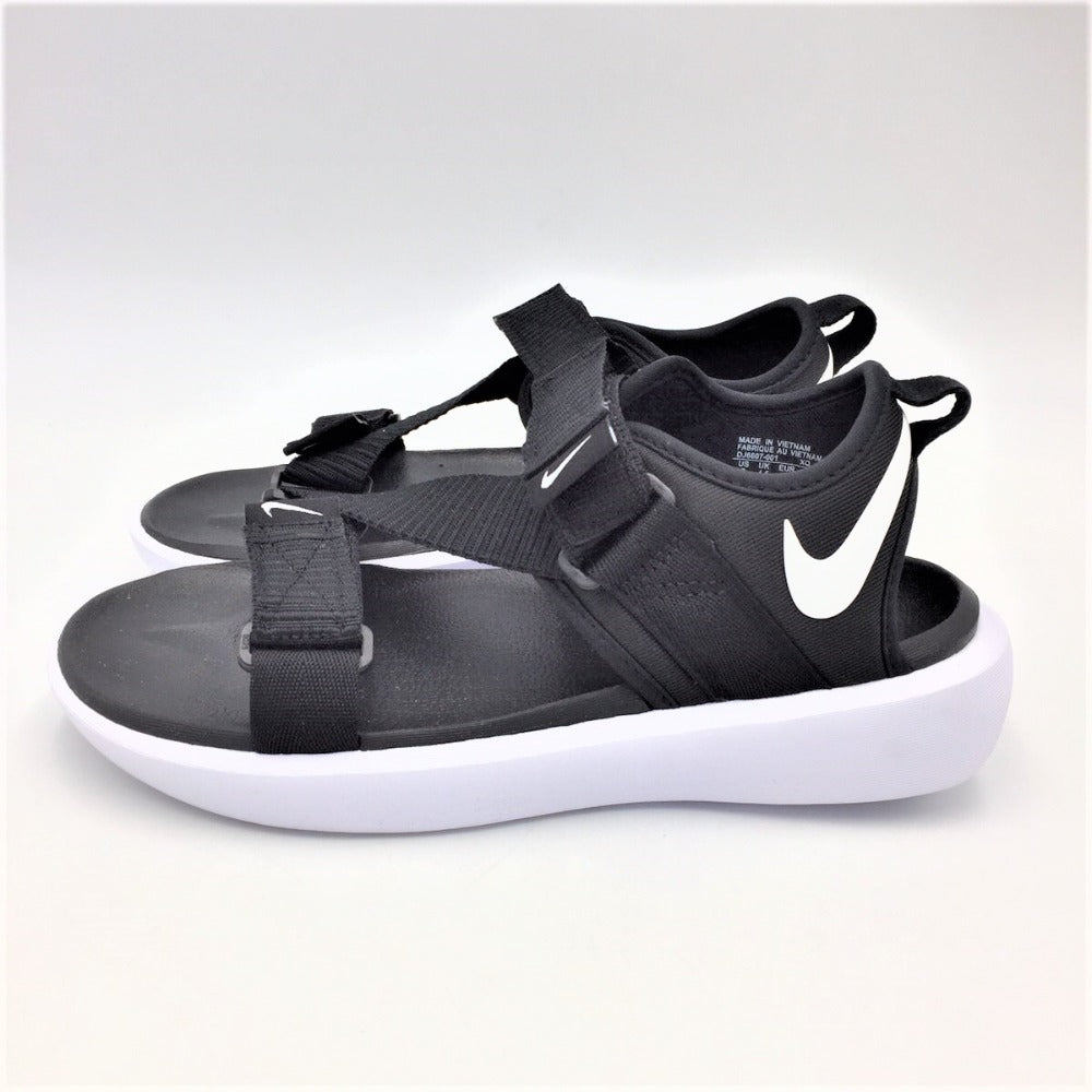 NIKE ナイキ サンダル ビスタ サンダル　ストラップ ベルクロ　DJ6607-001　ブラック×ホワイト　US7　24.0cm 美品