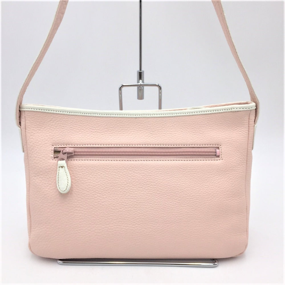 Kitamura (キタムラ) ショルダーバッグ kitamura.2 K2 牛革ショルダーバッグ ピンク 美品