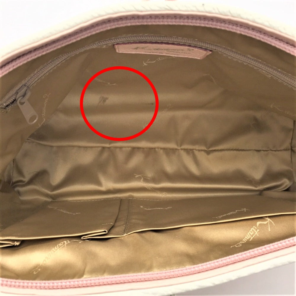 Kitamura (キタムラ) ショルダーバッグ kitamura.2 K2 牛革ショルダーバッグ ピンク 美品