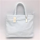 courreges (クレージュ) トートバッグ courreges　クレージュ　トートバッグ　ライトブルー　パイル 未使用品