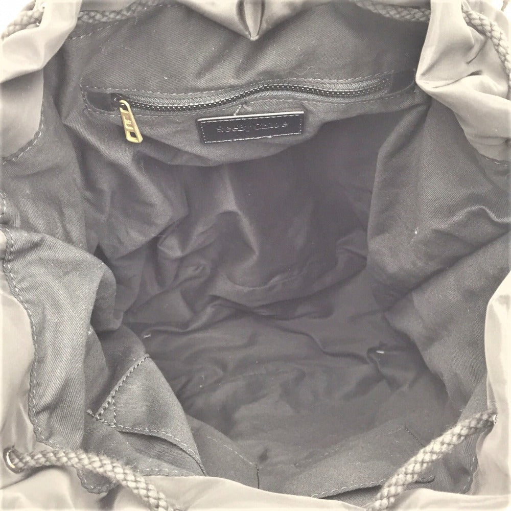 SEE BY CHLOE (シーバイクロエ) リュック・デイパック SeeByChloe　ジョイライダー ナイロンバッグパック　リュック　ブラック　スターチャーム付き 美品